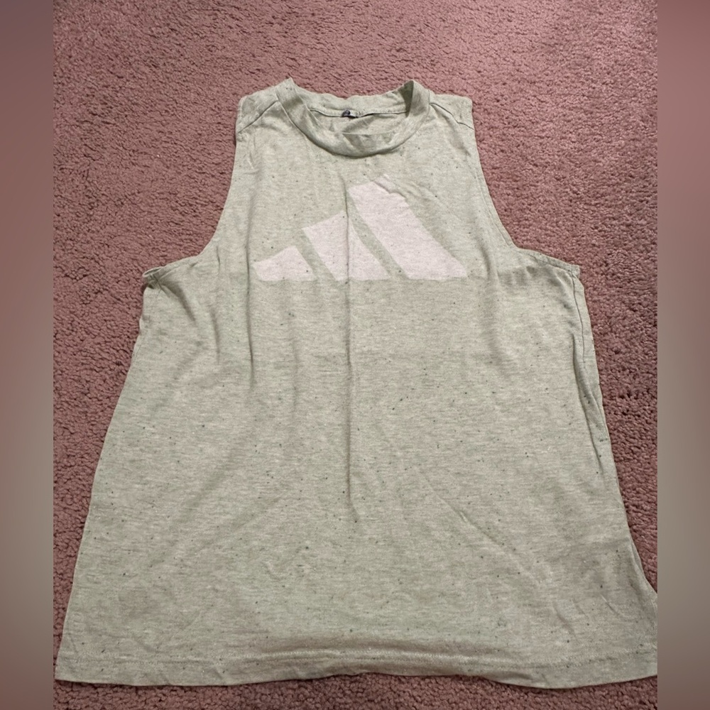 Adidas Mint Green Sleeveless Tank